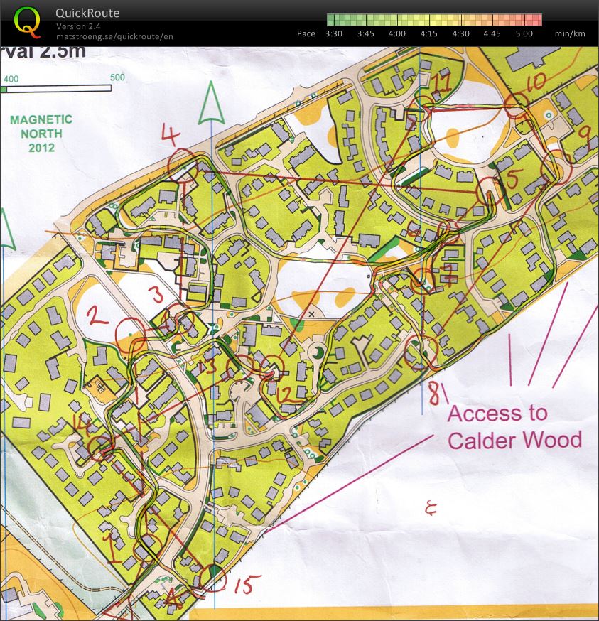 Route choice/short legs (22/03/2014)