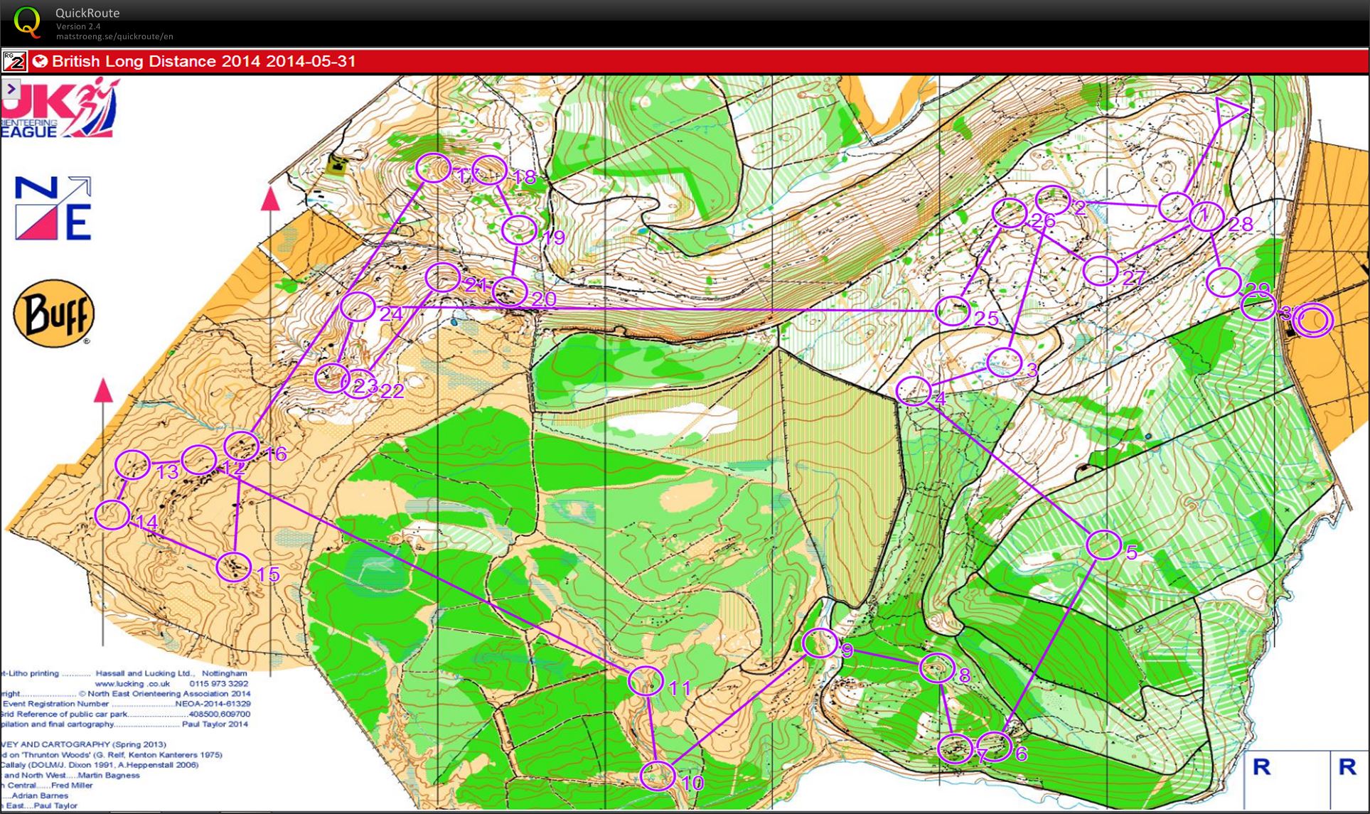 British Long Distance Championships (31/05/2014)