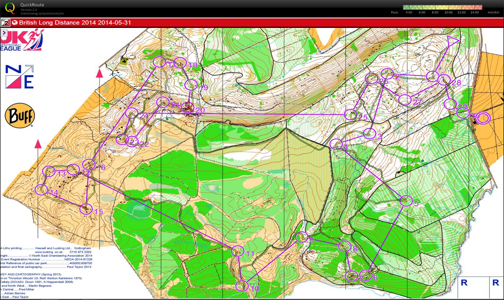 British Long Distance Championships (31-05-2014)