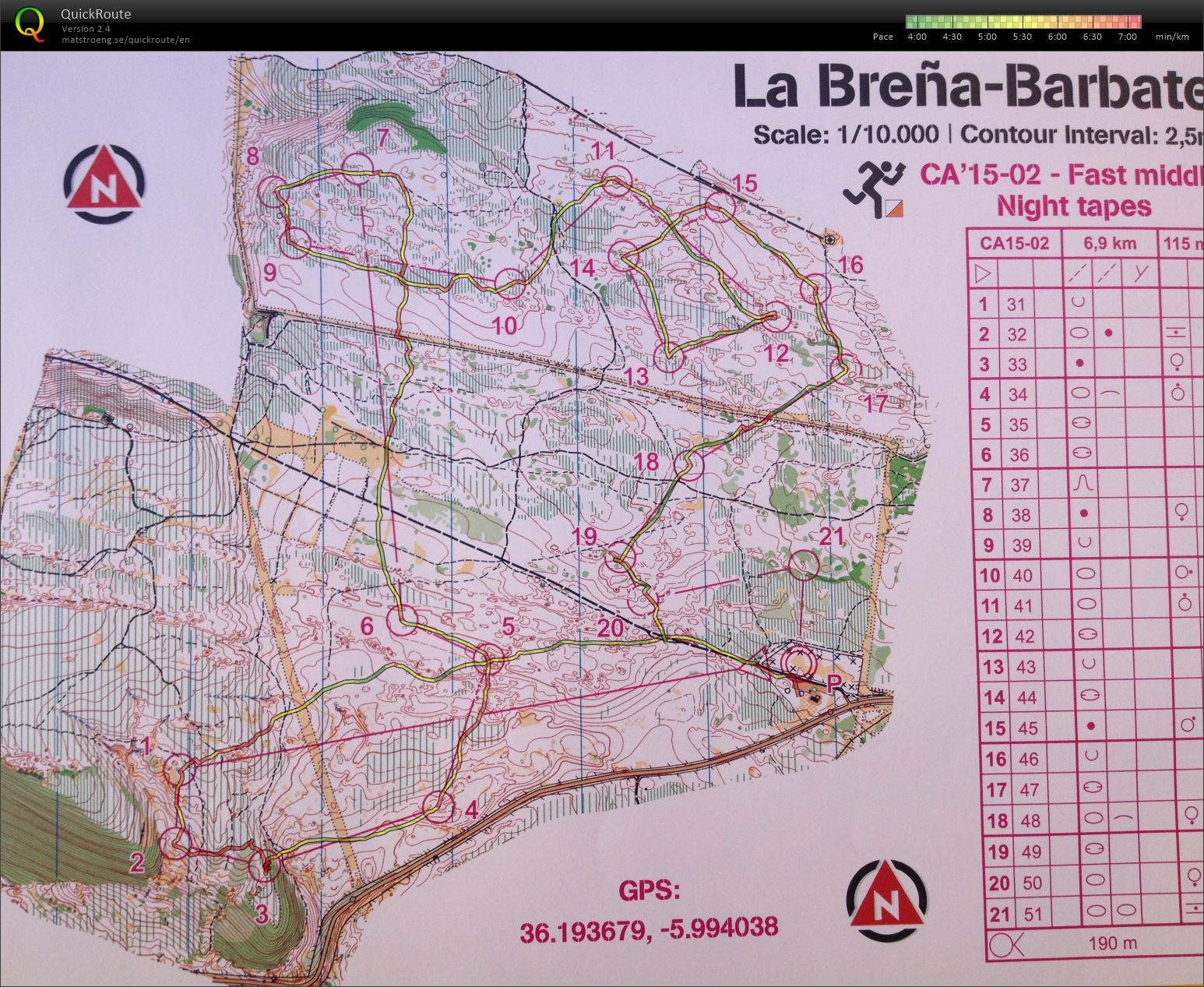 Barbate Middle training (Rerun) (23.03.2015)