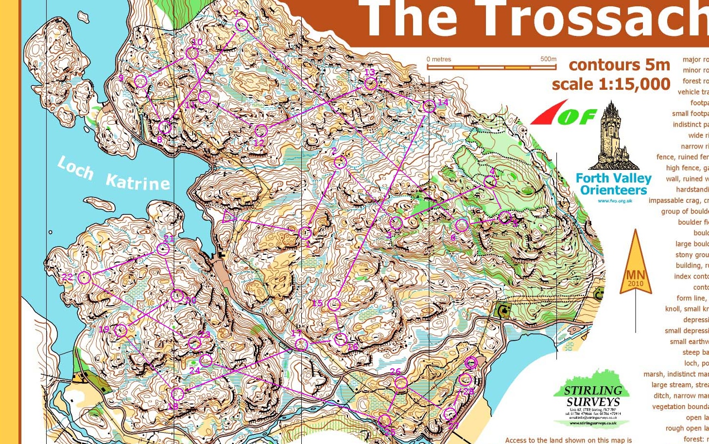 UK O League 4, The Trossachs (2013-03-17)