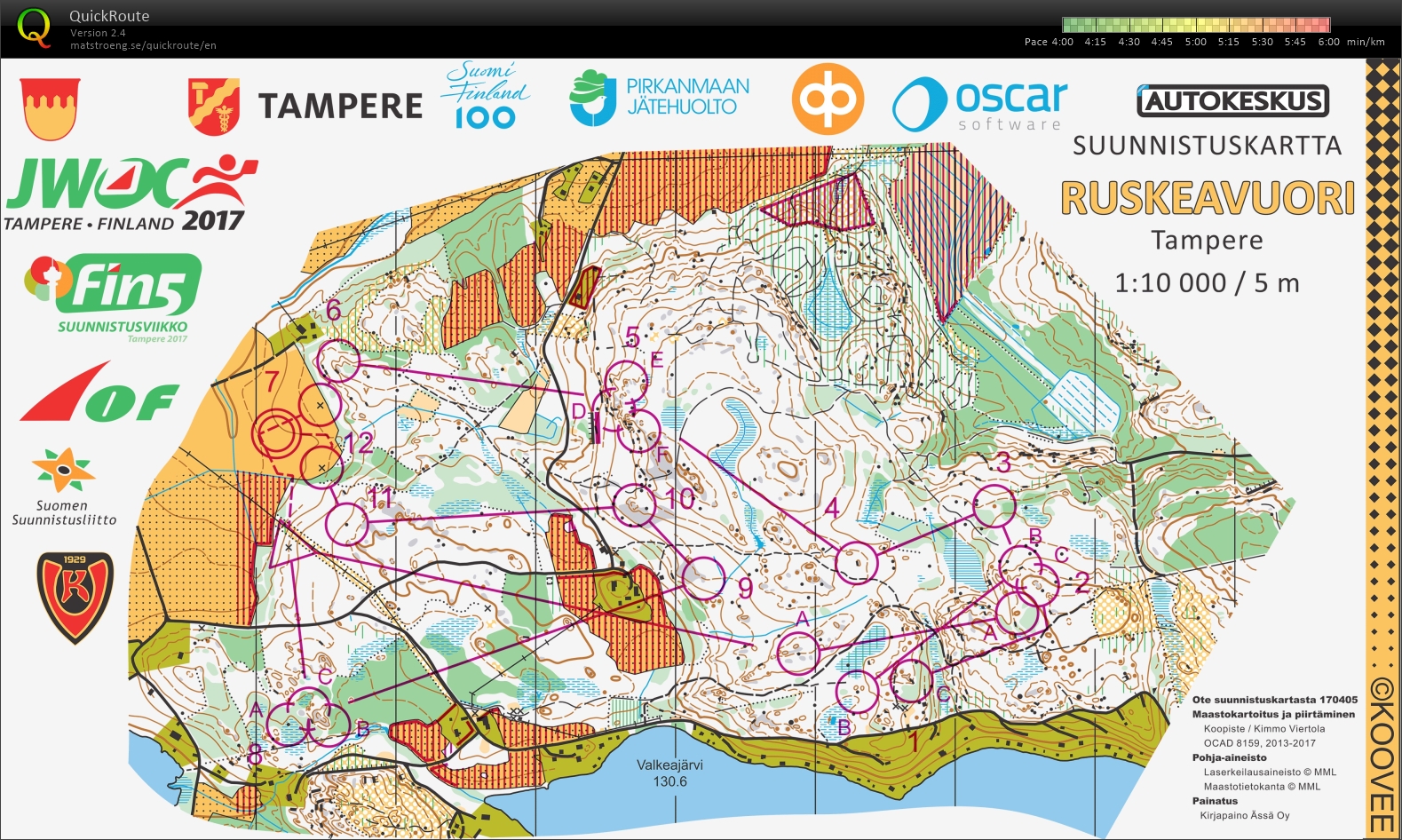 JWOC Relay (15.07.2017)