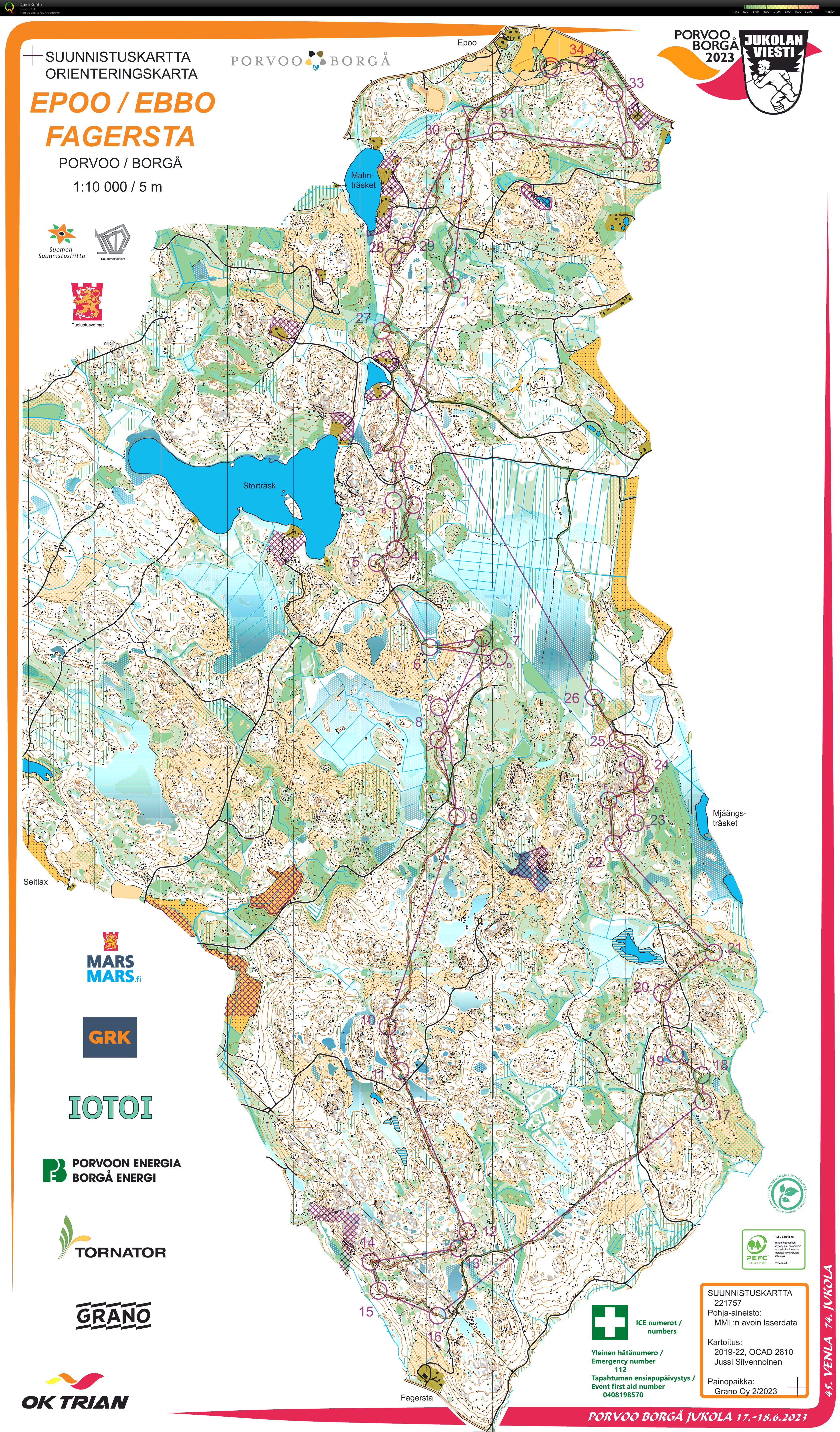 Jukola 2023 Leg 7 (18/06/2023)