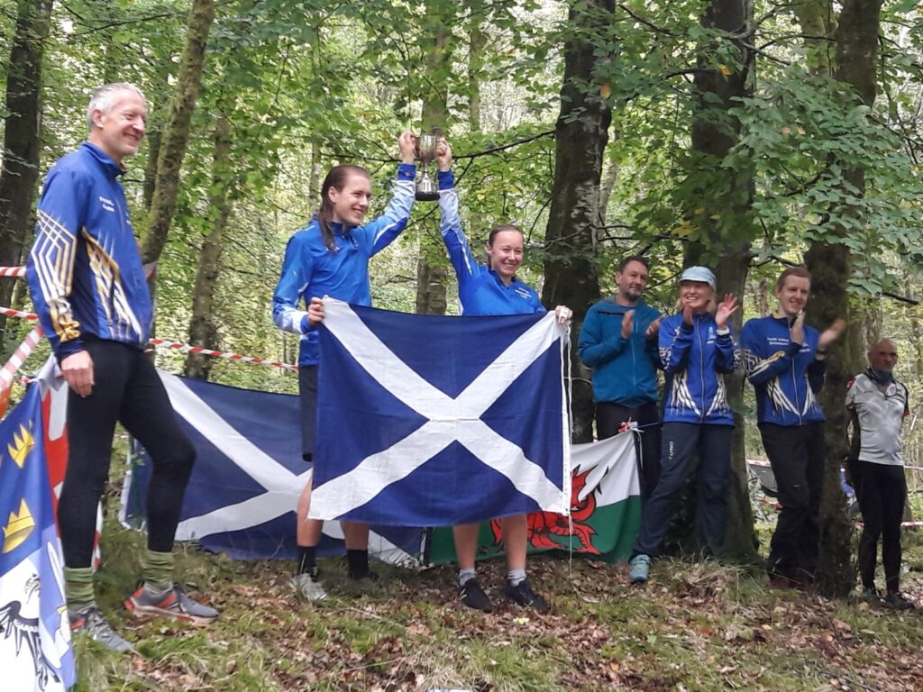 Scotland raise the overall SHI trophy